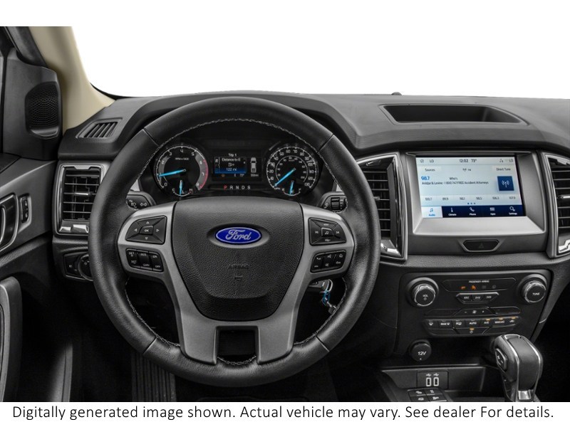2022 Ford Ranger XLT 4WD Supercrew 5' Box Interior Shot 3
