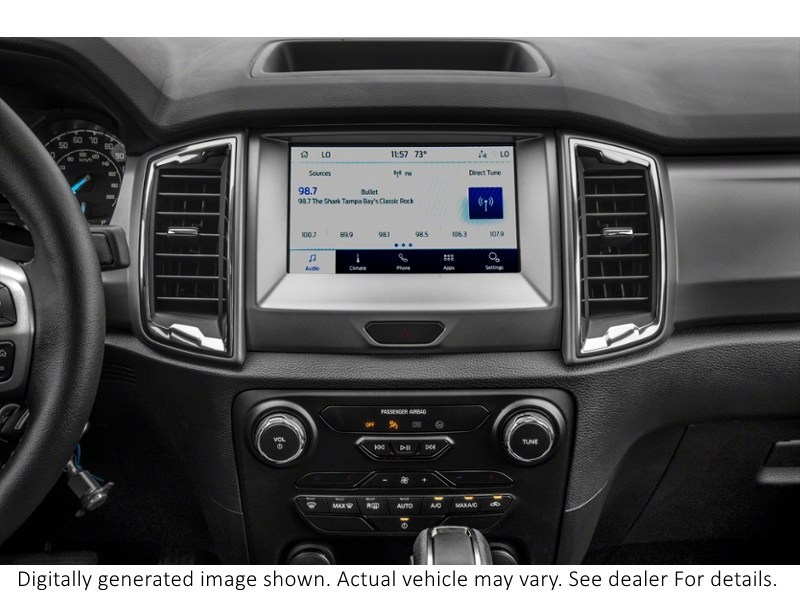 2023 Ford Ranger XLT 4WD Supercrew 5' Box Interior Shot 2