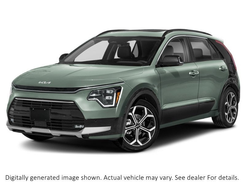 2025 Kia Niro Sx FWD Cityscape Green/Aurora Black Pearl Exterior Shot 1