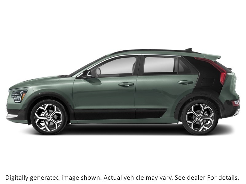 2025 Kia Niro Sx FWD Cityscape Green/Aurora Black Pearl Exterior Shot 6