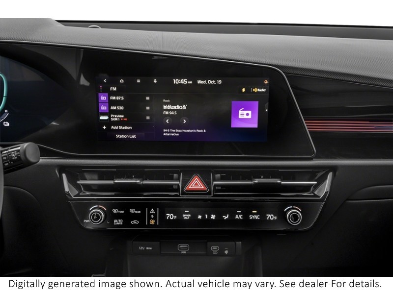 2025 Kia Niro Sx FWD Cityscape Green/Aurora Black Pearl Interior Shot 2