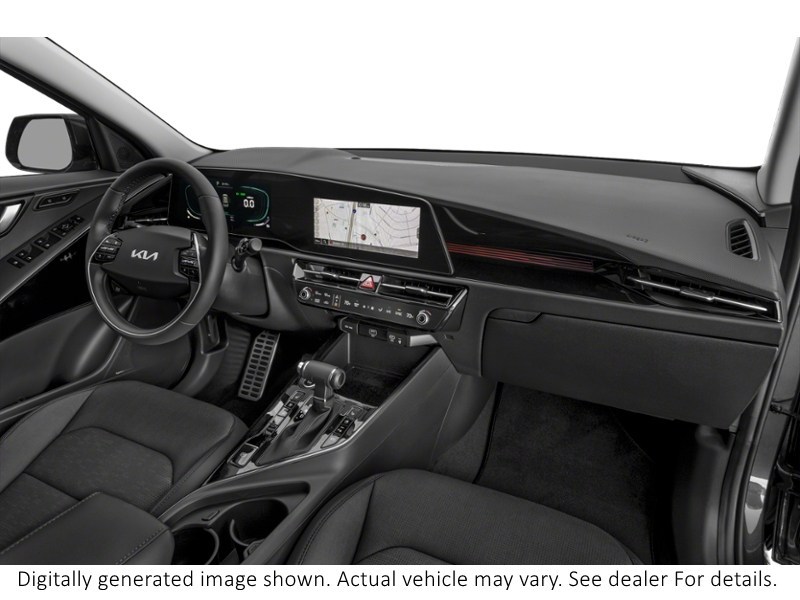 2025 Kia Niro Sx FWD Cityscape Green/Aurora Black Pearl Interior Shot 1