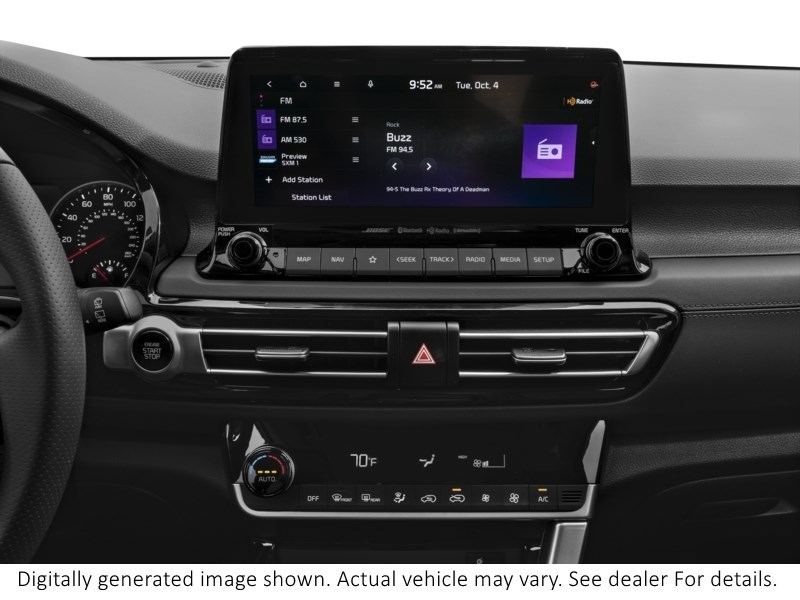 2022 Kia Seltos SX Turbo w/Black Interor Interior Shot 2
