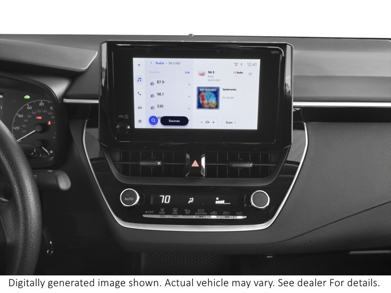 2025 Toyota Corolla Hybrid Hybrid LE CVT AWD Interior Shot 2