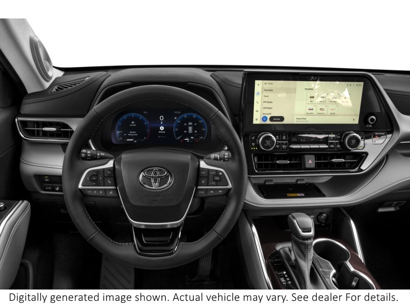 2026 Toyota Highlander Limited AWD Interior Shot 3