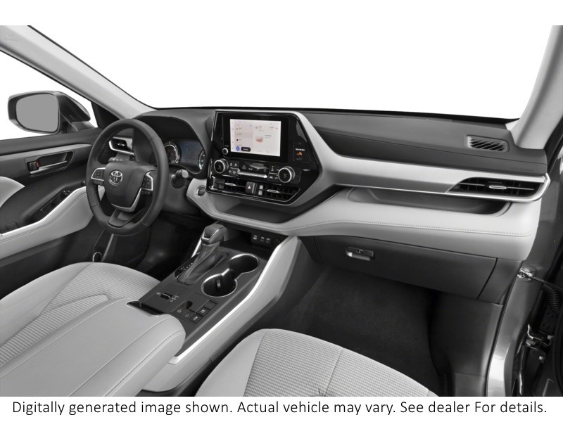 2023 Toyota Highlander Hybrid Hybrid LE AWD Interior Shot 1