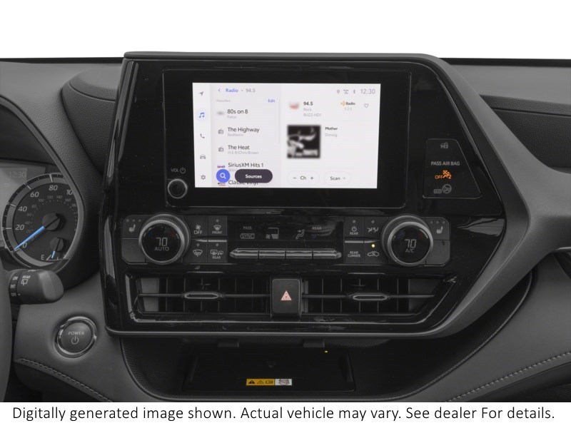 2026 Toyota Highlander Hybrid Hybrid XLE AWD Interior Shot 2