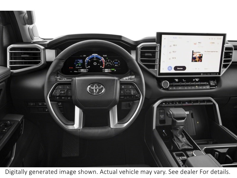 2024 Toyota Tundra Hybrid 4x4 Crewmax Limited Hybrid Interior Shot 3