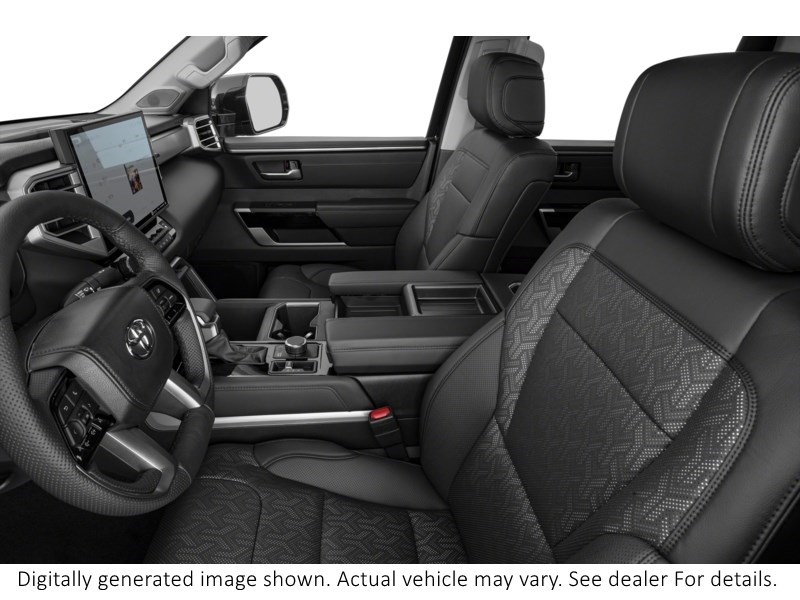 2024 Toyota Tundra Hybrid 4x4 Crewmax Limited Hybrid Interior Shot 4