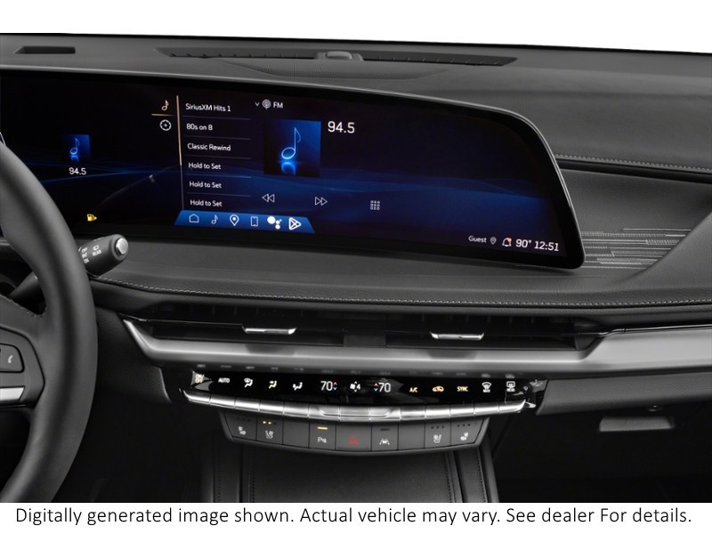 2025 Cadillac Xt4 AWD 4Dr Premium Luxury Interior Shot 2