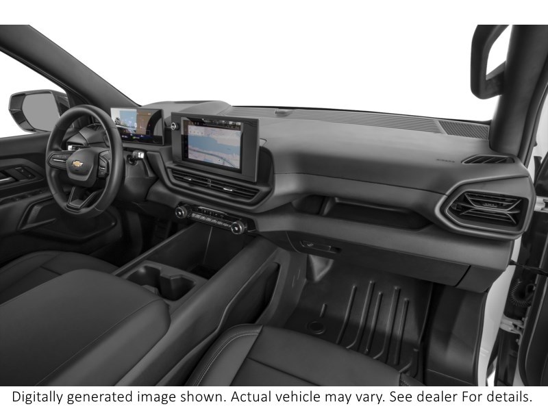 2026 Chevrolet Silverado Ev E4wd Crew Cab Max Range Work Truck Interior Shot 1