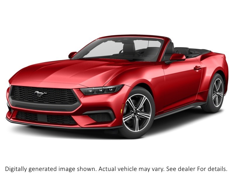 2025 FORD MUSTANG ECOBOOST CONVERTIBLE Exterior Shot 1