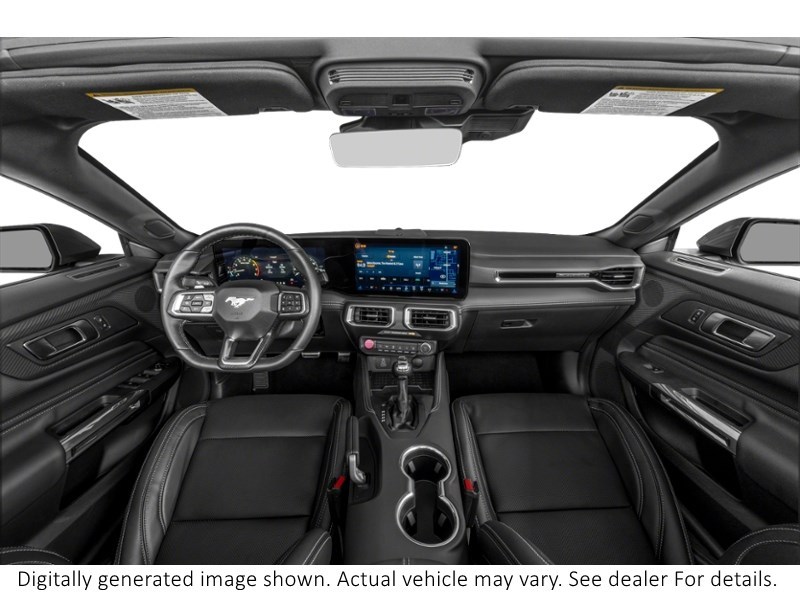 2026 Ford Mustang Ecoboost Convertible Interior Shot 6