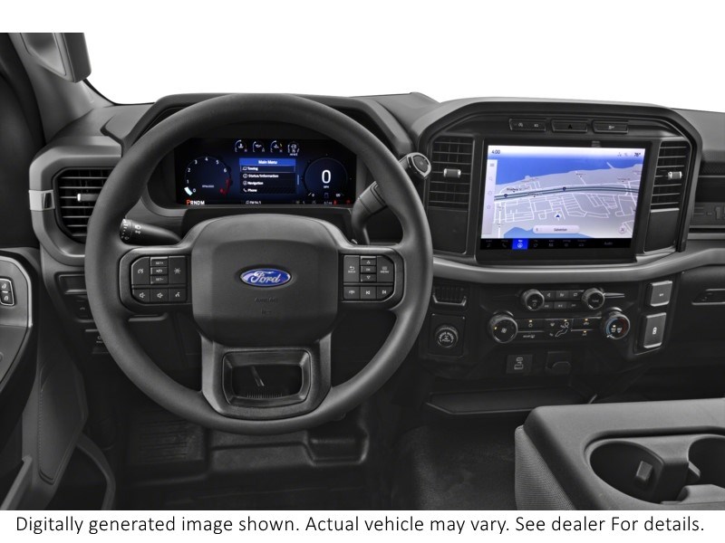 2025 FORD F-150 XL 4WD REG CAB 8' BOX Interior Shot 3