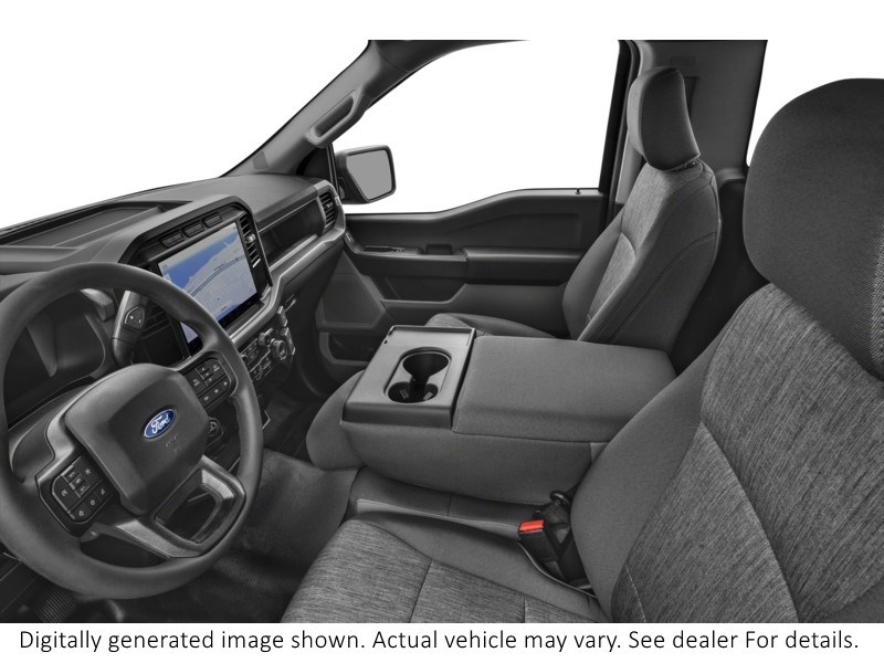 2025 FORD F-150 XL 4WD REG CAB 8' BOX Interior Shot 4