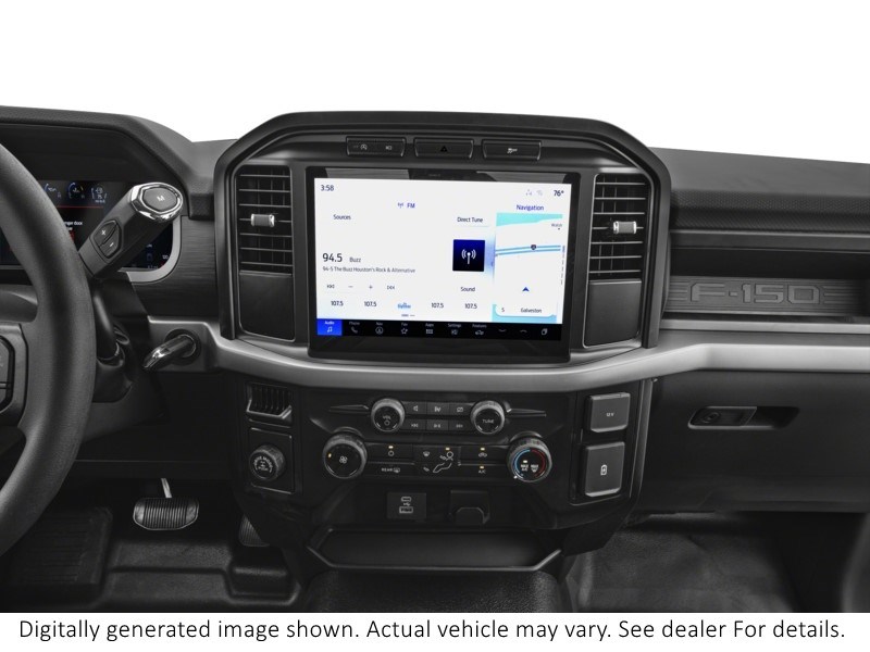 2025 FORD F-150 XL 4WD REG CAB 8' BOX Interior Shot 2