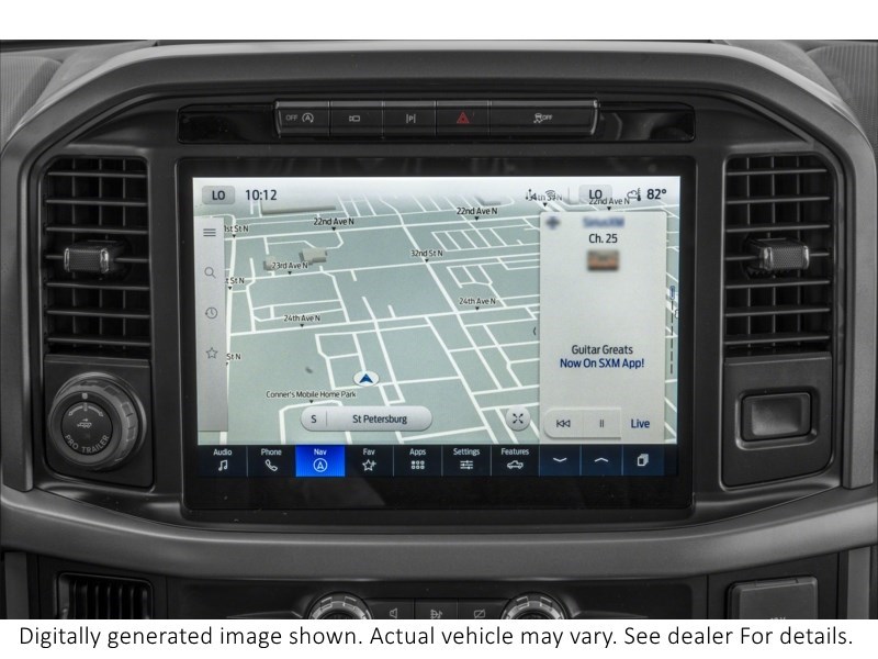 2025 FORD F-150 XLT 4WD SUPERCREW 5.5' BOX Interior Shot 8