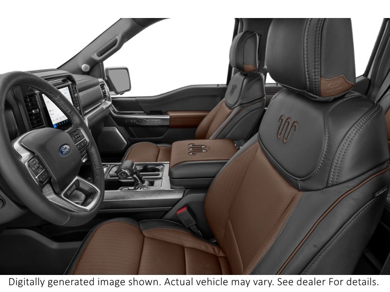 2024 Ford F-150 King Ranch 4WD Supercrew 5.5' Box Interior Shot 4