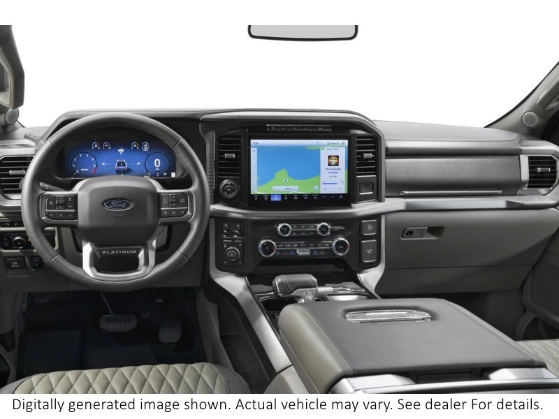 2024 Ford F-150 Platinum 4WD SuperCrew 5.5' Box Interior Shot 1