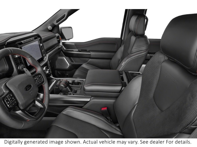 2024 Ford F-150 Raptor 4WD Supercrew 5.5' Box Interior Shot 4