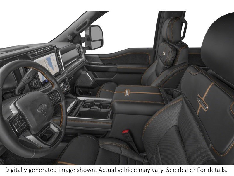 2024 Ford F-250 Platinum 4WD Crew Cab 6.75' Box Interior Shot 4