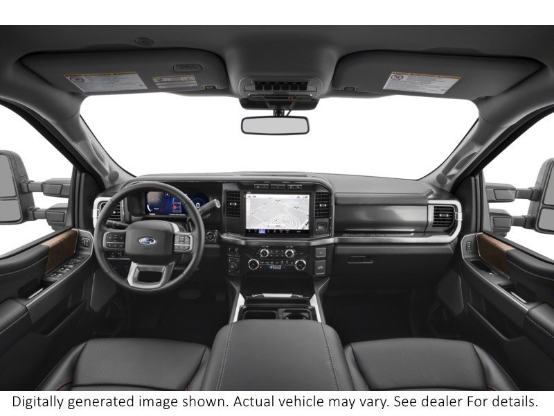 2026 Ford F-350 Lariat 4WD Crew Cab 8' Box Interior Shot 6