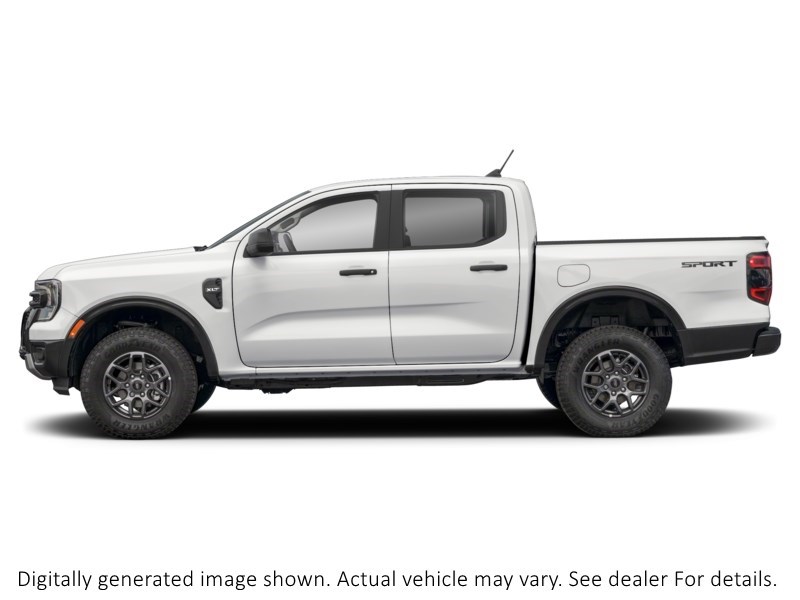2025 FORD RANGER XLT 4WD SUPERCREW 5' BOX Exterior Shot 6