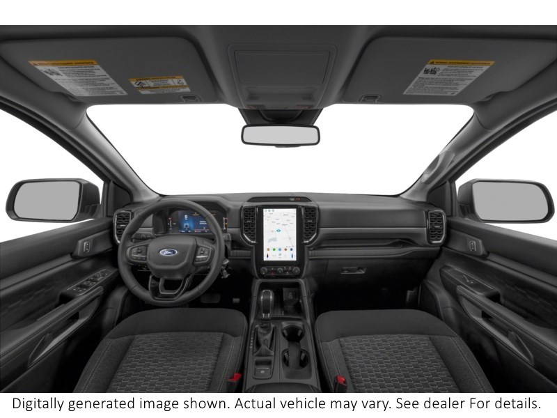 2025 FORD RANGER XLT 4WD SUPERCREW 5' BOX Interior Shot 6
