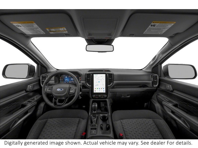 2026 Ford Ranger XLT 4WD Supercrew 5' Box Interior Shot 6