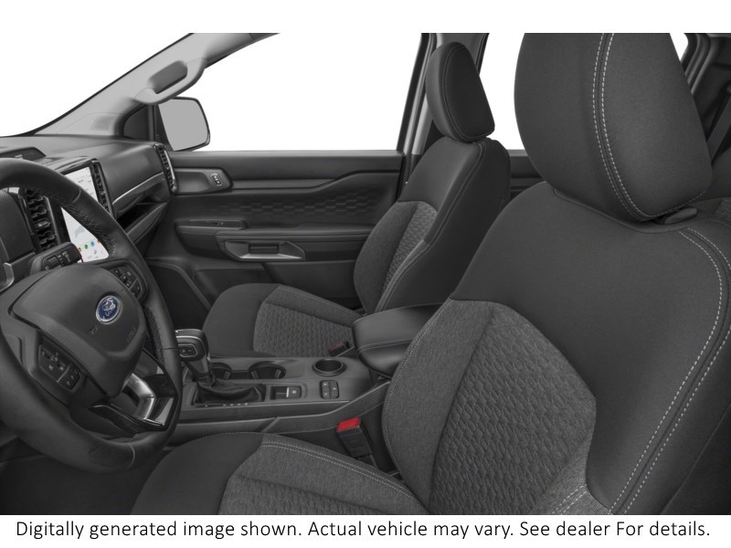 2025 FORD RANGER XLT 4WD SUPERCREW 5' BOX Interior Shot 4