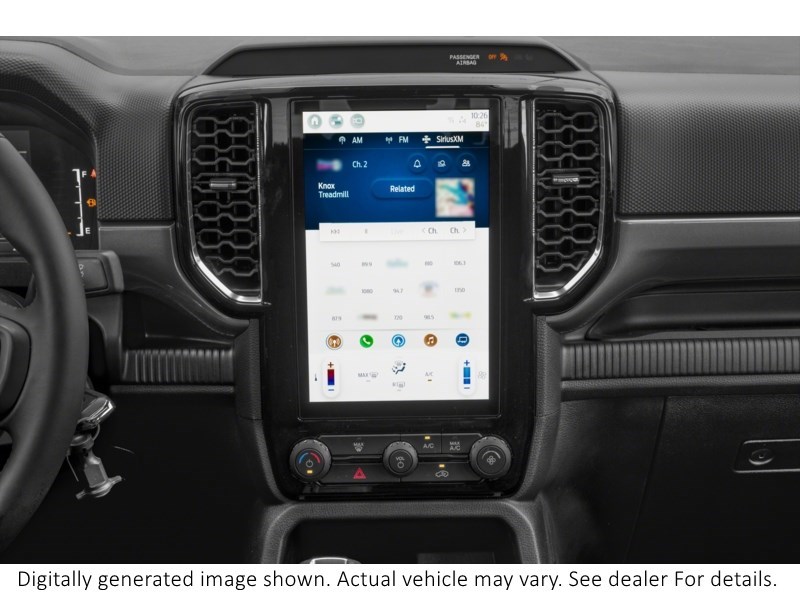 2025 FORD RANGER XLT 4WD SUPERCREW 5' BOX Interior Shot 2