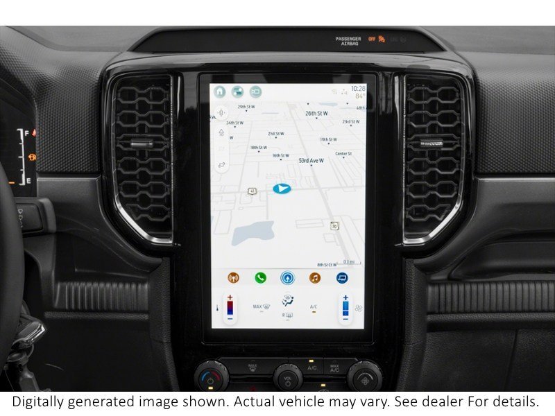 2026 Ford Ranger XLT 4WD Supercrew 5' Box Interior Shot 8