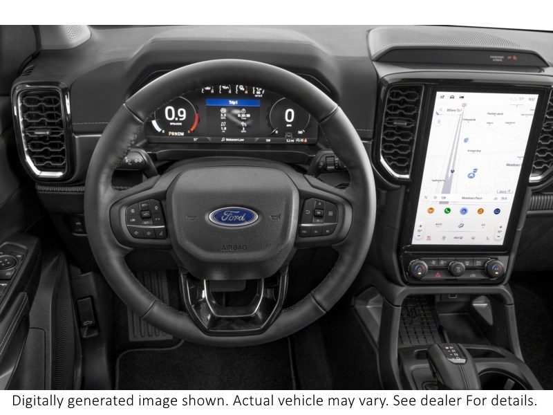 2025 FORD RANGER LARIAT 4WD SUPERCREW 5' BOX Interior Shot 3