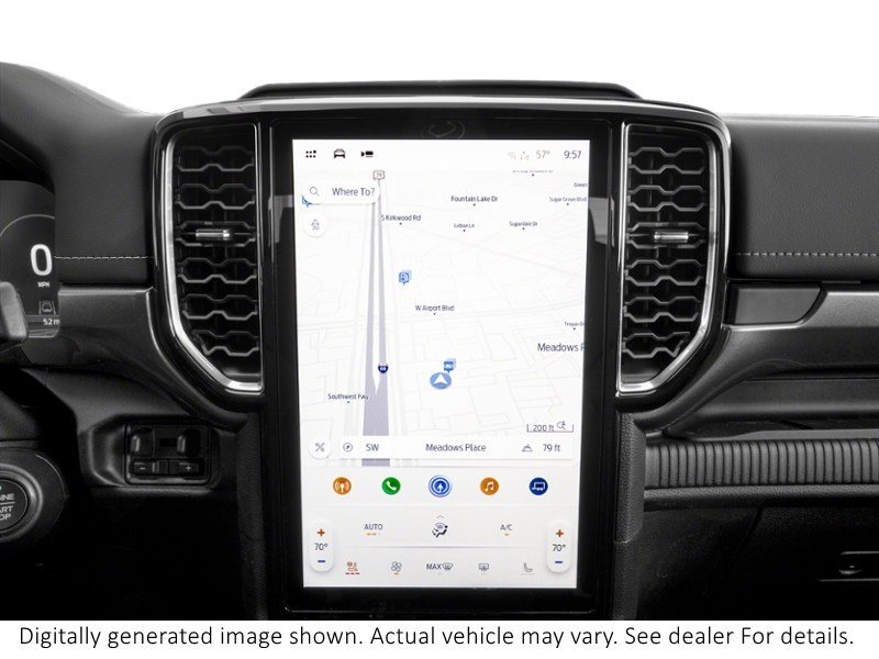 2026 Ford Ranger Lariat 4WD Supercrew 5' Box Interior Shot 8