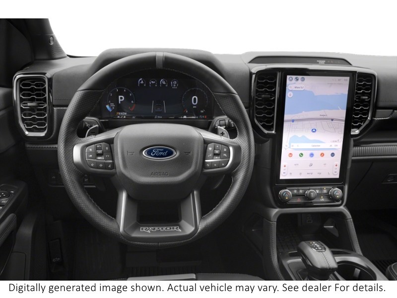 2026 Ford Ranger Raptor 4WD Supercrew 5' Box Interior Shot 3