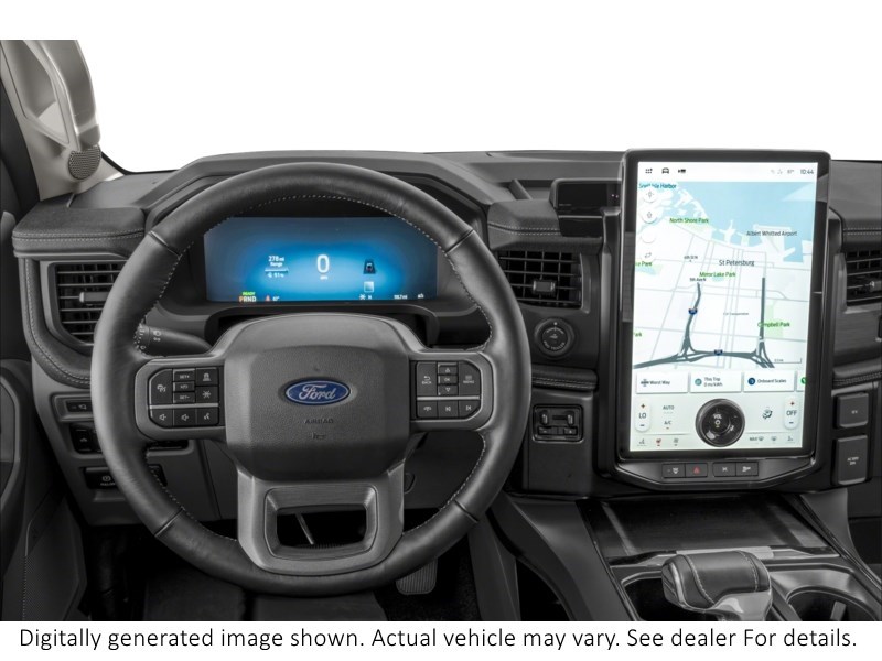2025 Ford F-150 Lightning Flash | 4X4 | EXT BAT | 312A | MAX TOW | MB PWR CO Interior Shot 3