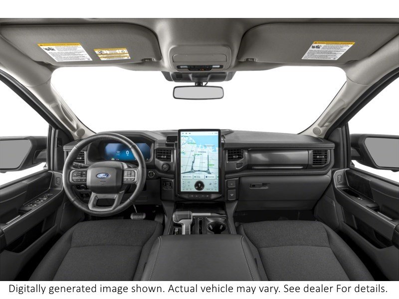 2024 Ford F-150 Lightning Flash 4WD Supercrew 5.5' Box Interior Shot 6