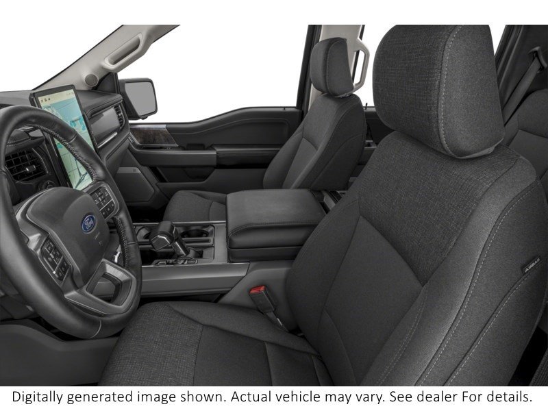 2024 Ford F-150 Lightning Flash 4WD Supercrew 5.5' Box Interior Shot 4