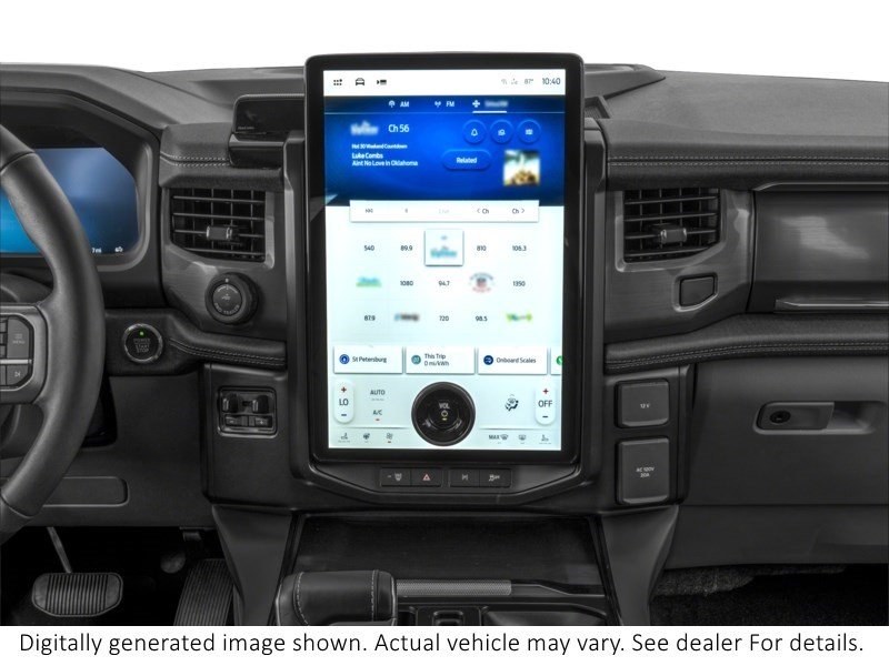 2024 Ford F-150 Lightning Flash 4WD Supercrew 5.5' Box Interior Shot 2
