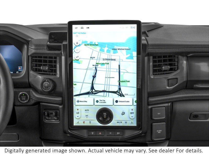 2024 Ford F-150 Lightning Flash 4WD Supercrew 5.5' Box Interior Shot 8