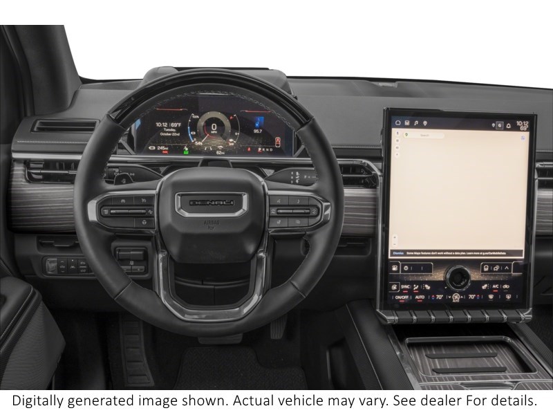 2026 Gmc Sierra Ev E4wd Crew Cab Max Range Denali Interior Shot 3