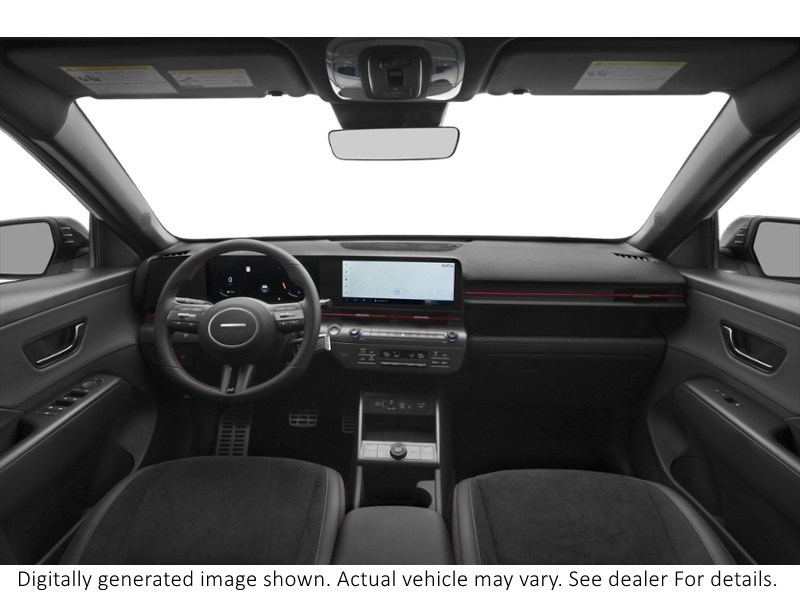 2024 Hyundai Kona 1.6T N Line Ultimate AWD W/Two-Tone Roof Interior Shot 6