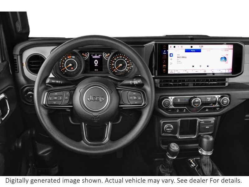 2024 Jeep Wrangler Sahara 4 Door 4X4 Interior Shot 3
