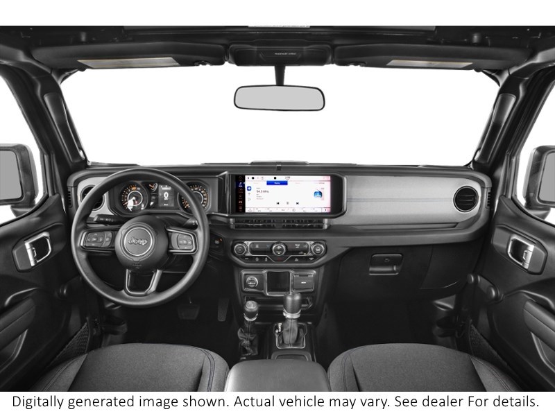 2024 Jeep Wrangler Sahara 4 Door 4X4 Interior Shot 6