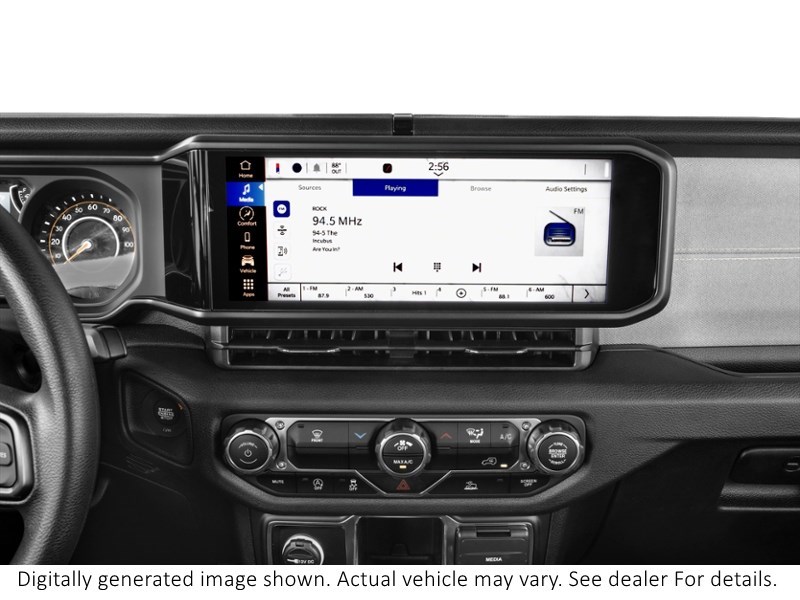 2024 Jeep Wrangler Sahara 4 Door 4X4 Interior Shot 2