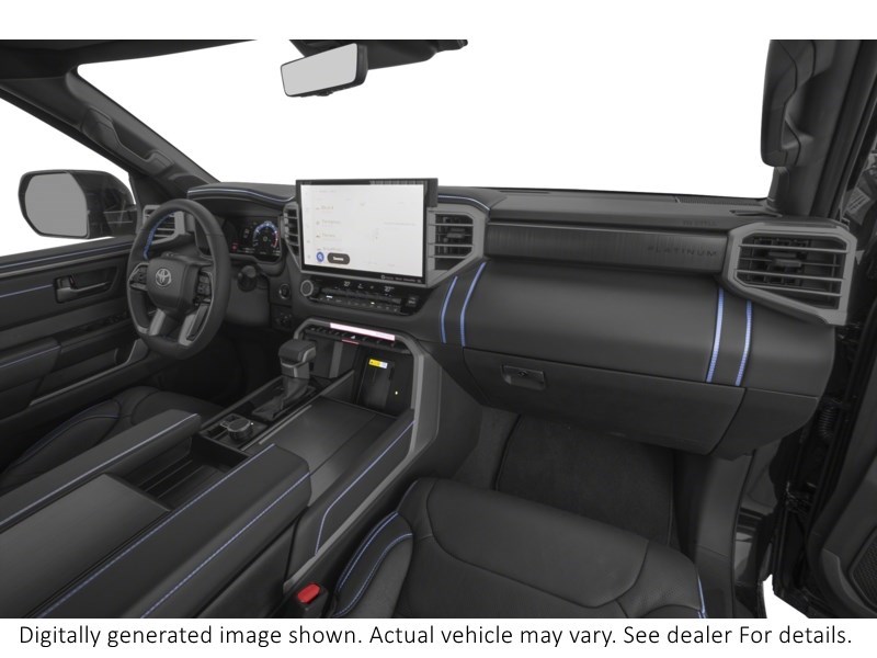 2026 Toyota Tundra 4x4 Crewmax Platinum Interior Shot 1