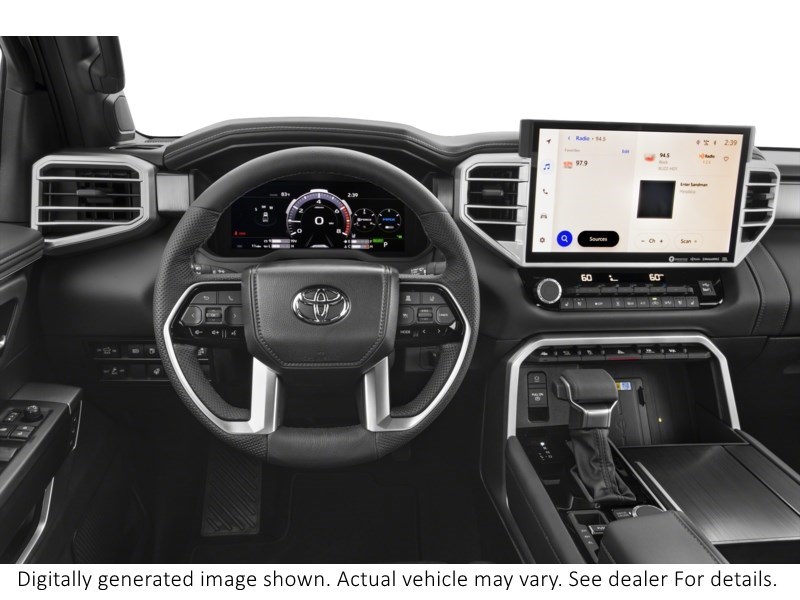 2026 Toyota Tundra Hybrid 4x4 Crewmax Platinum Hybrid Interior Shot 3