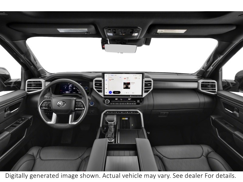 2026 Toyota Tundra Hybrid 4X4 Crewmax Platinum Hybrid Interior Shot 6