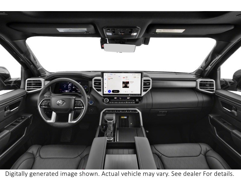2026 Toyota Tundra Hybrid 4X4 Crewmax Platinum Hybrid Interior Shot 6