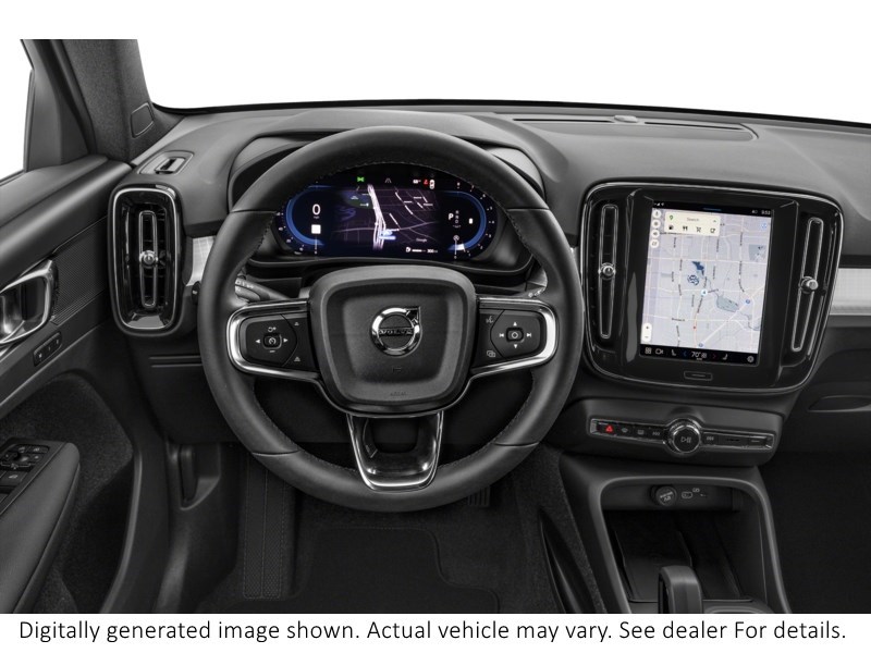 2025 Volvo XC40 B5 AWD Ultra Dark Theme Interior Shot 3